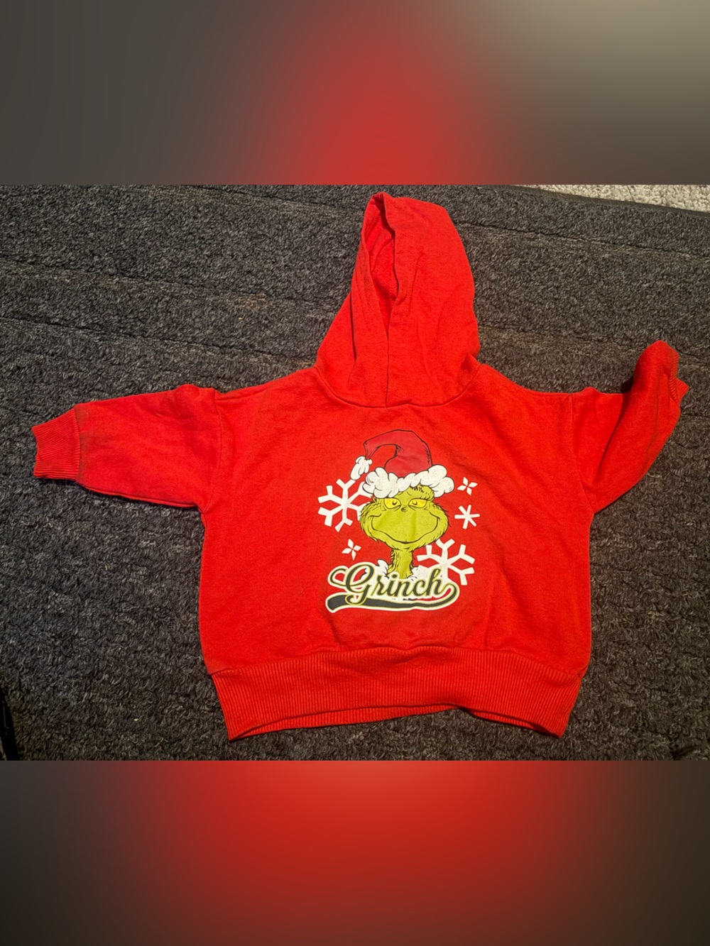 The Grinch hoodie.